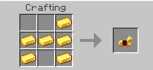 Golden Horse Armor Recipe