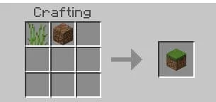 Grass Block Recipe 2