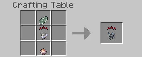 Evolution Stage with Item Recipe