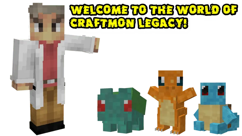 Thumbnail: Craftmon Legacy [A Pokemon Addon]