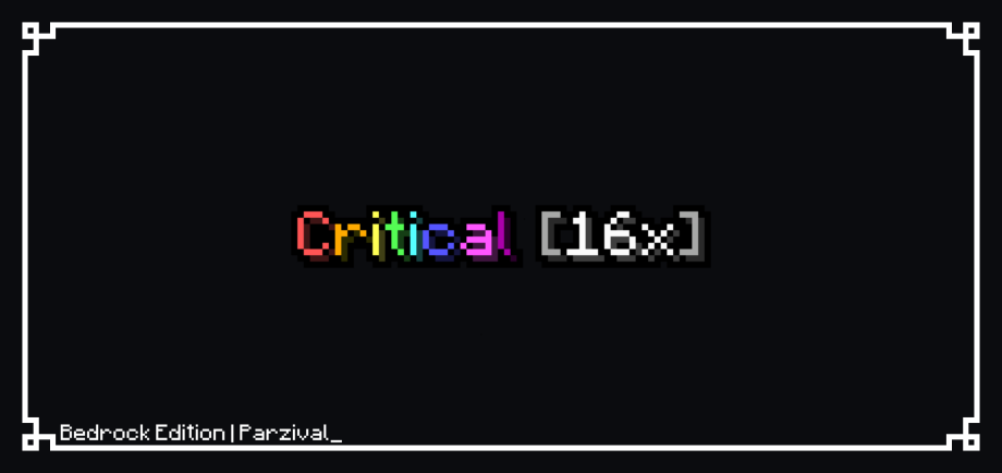 Thumbnail: Critical [16x]: The Best PVP/Bedwars Texture Pack! | Bedrock Edition