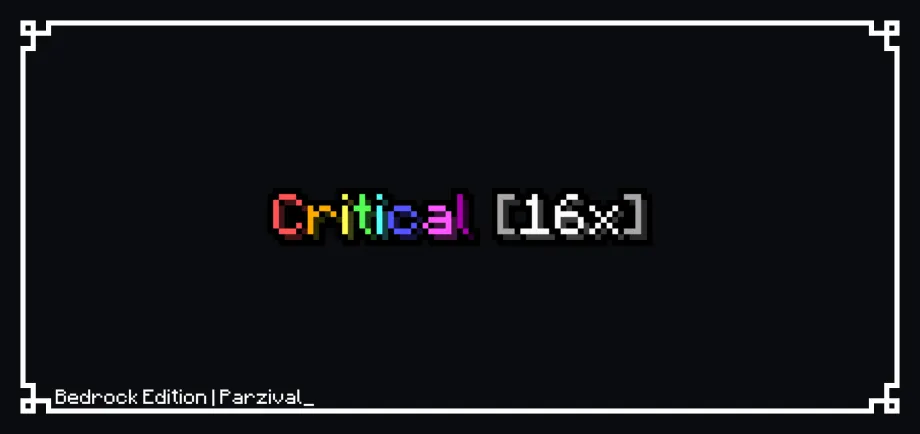 Thumbnail: Critical [16x]: The Best PVP/Bedwars Texture Pack! | Bedrock Edition