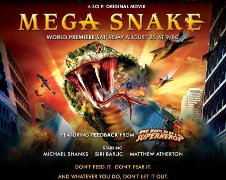 Mega Snake 2007: Banner