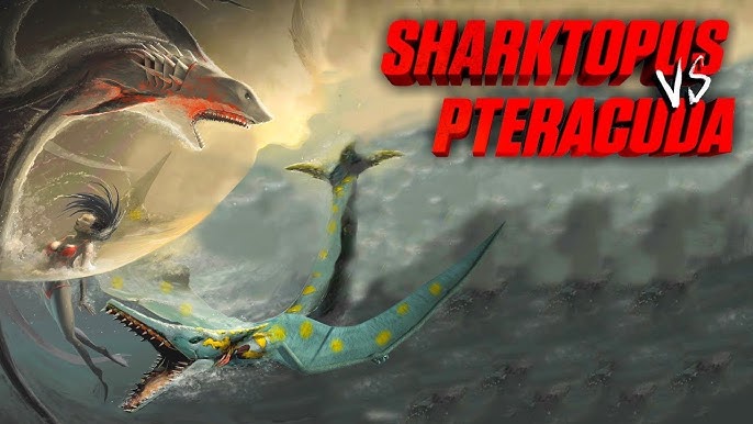 Sharktopus vs. Pteracuda: Banner