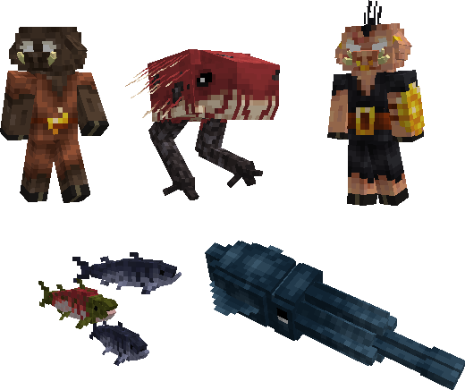 Gray's Mob Overhaul Models 4