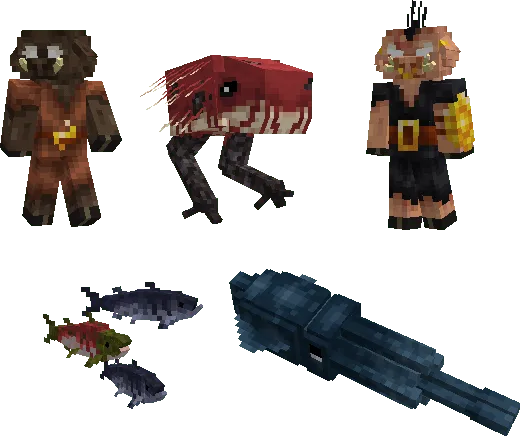 Gray's Mob Overhaul Models 4