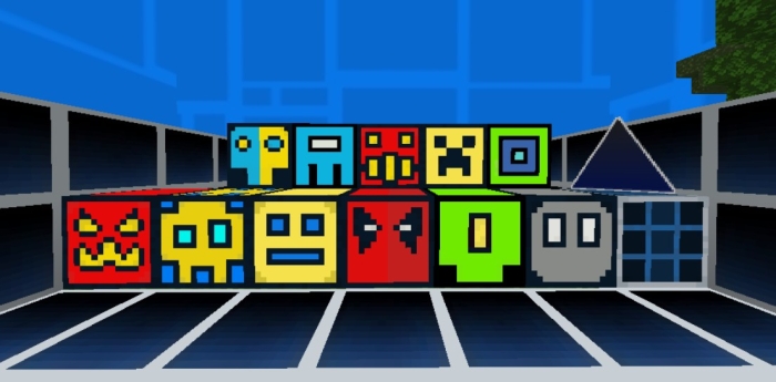 Geometry Dash Icons: Screenshot