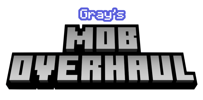 Gray's Mob Overhaul Logo