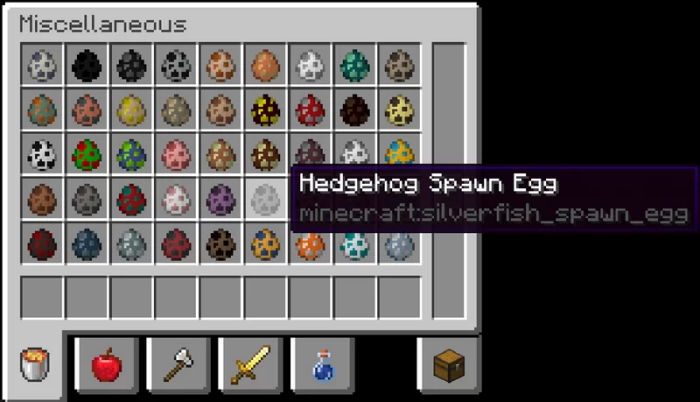 Hedgehog Spawn Egg