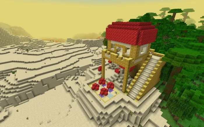 Mushroom Temple: Screenshot