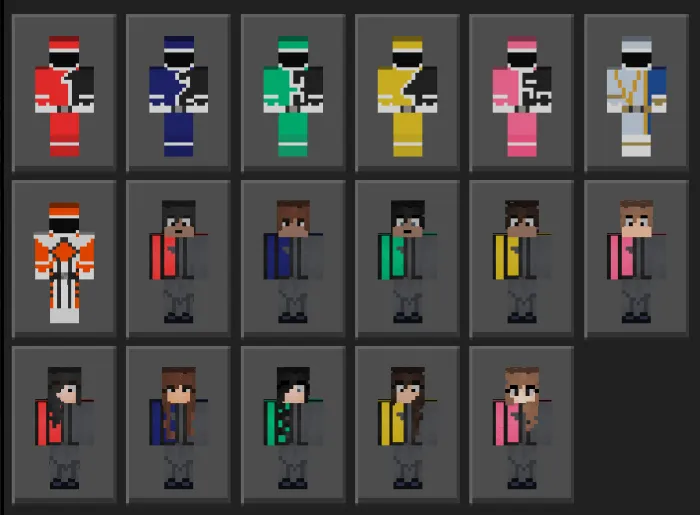 Power Rangers Revamp Skins 5