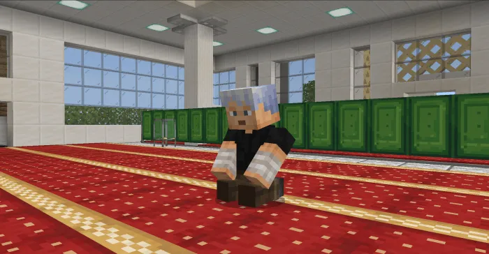 Pray emote: Screenshot