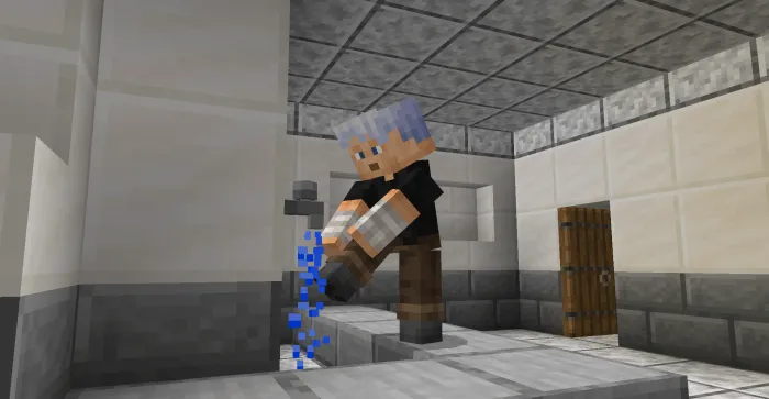 Wudhu emote: Screenshot