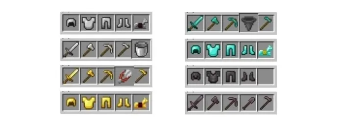 Smelting Items List