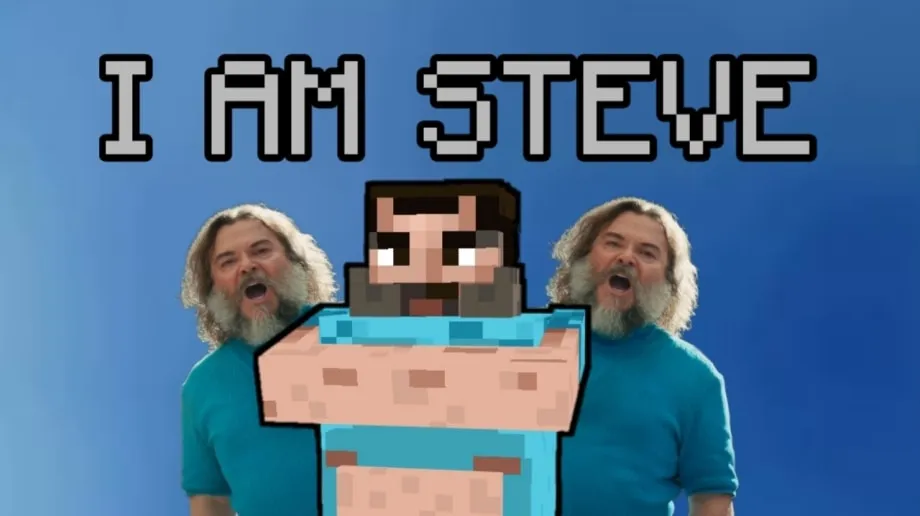 Thumbnail: Minecraft Movie Steve Meme Addon
