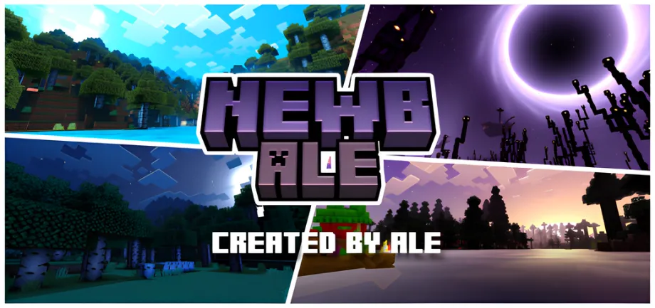 Thumbnail: Newb X Ale Renewed Fixed | Supports RenderDragon (Compatible With 1.21.80.25+)