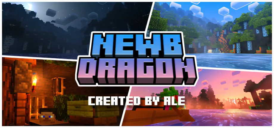 Thumbnail: Newb X Dragon Complementary Definitive Edition Fixed | Supports RenderDragon (Compatible With 1.21.80.25+)