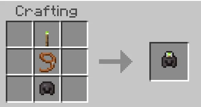 Colored Torch Miner Helmet Recipe