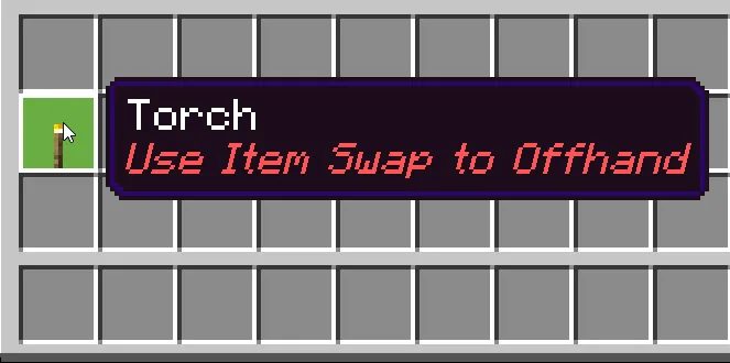 Torch Offhand Item