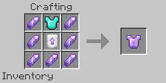Amethyst Chestplate Recipe