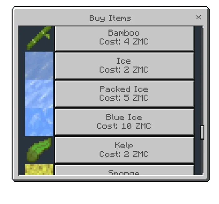 New Items: Screenshot