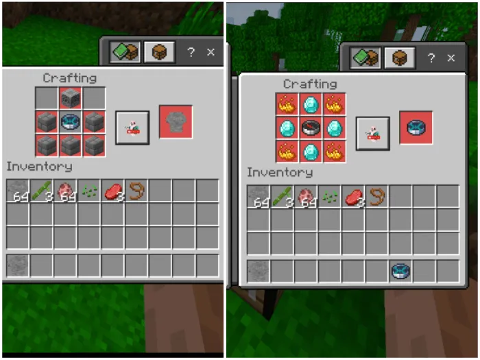 Teleport Stone & Teleport Compass Recipes