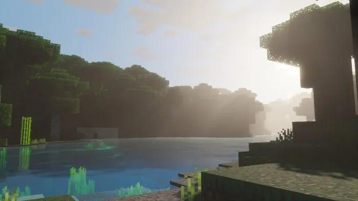 Unique biome-dependent fog: Screenshot 1