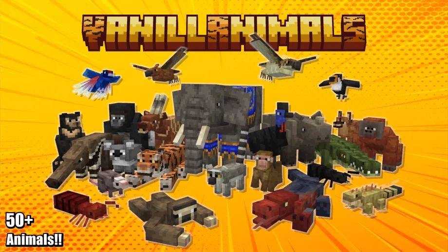 Thumbnail: VanillAnimals Update v1.1.3 || New Animals!!