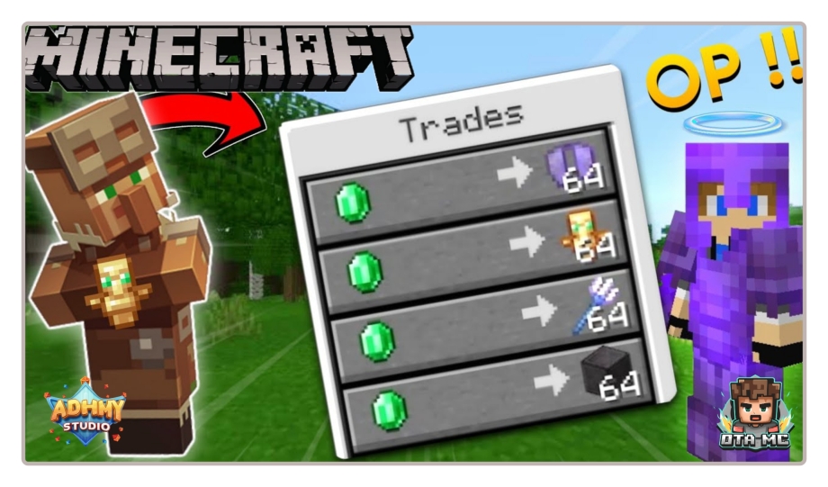 Thumbnail: Villager Trade OP Items 🤯