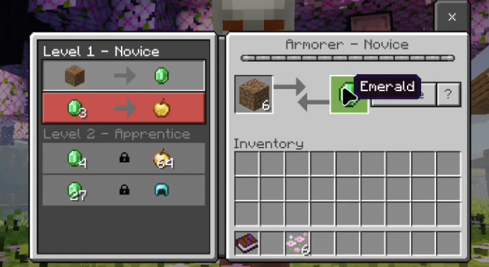 Villager Trade OP Items: Screenshot 3