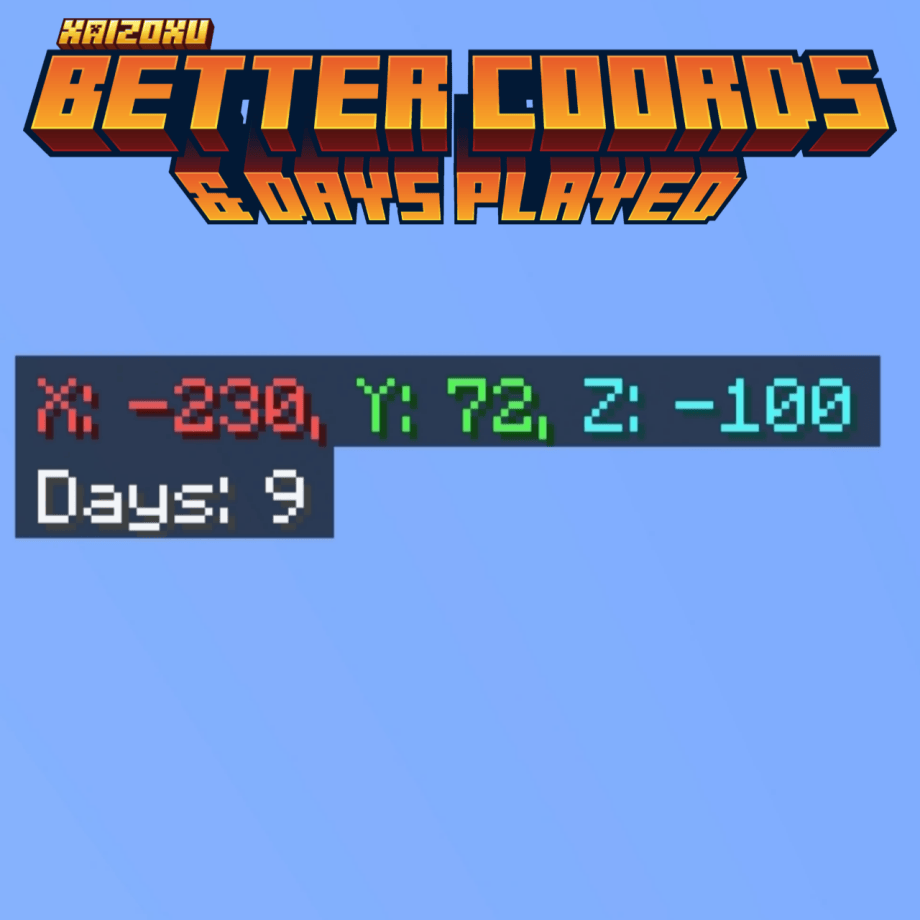 Thumbnail: Xaizoxu Better Coordinates & Days Played