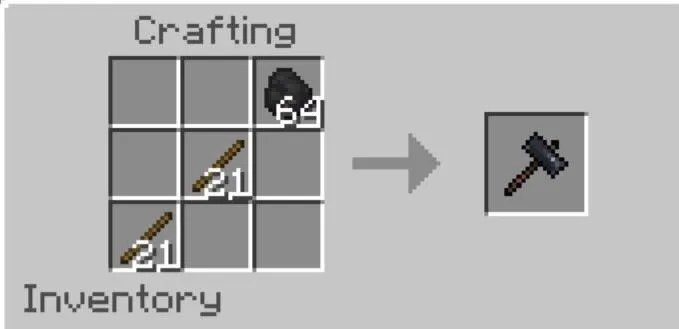 Replace Hammer Recipe