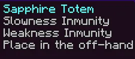 Sapphire Totem