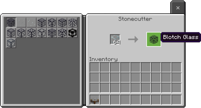 Stonecutter Recipes