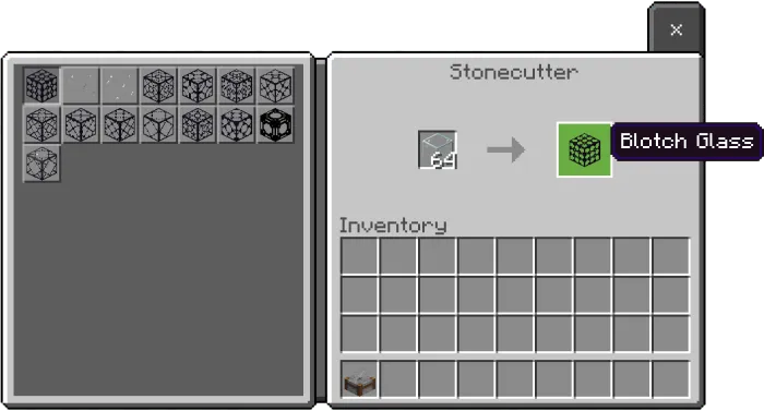 Stonecutter Recipes