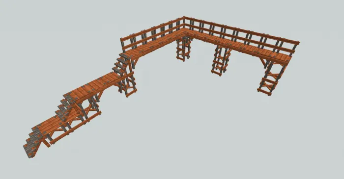 Wooden Platforms: Screenshot