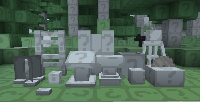 Minecraft But All Blocks And Items Look The Same screenshot №4