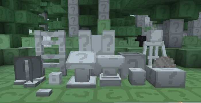 Minecraft But All Blocks And Items Look The Same screenshot №4