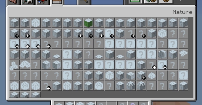 Minecraft But All Blocks And Items Look The Same screenshot №5
