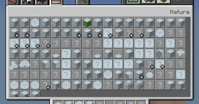 Minecraft But All Blocks And Items Look The Same screenshot №5