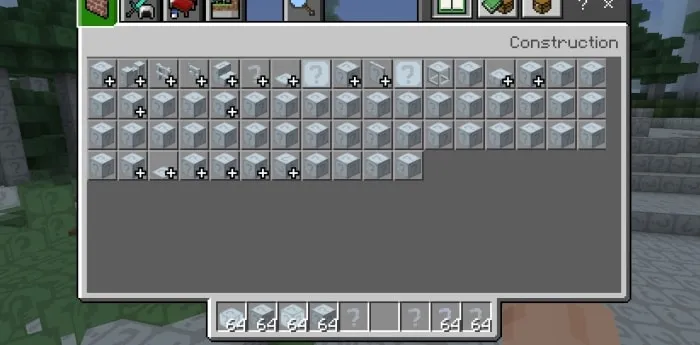 Minecraft But All Blocks And Items Look The Same screenshot №0