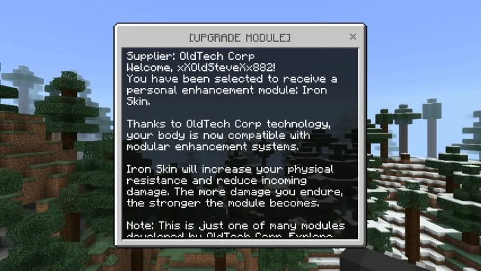 Upgrade Lite: Iron Skin screenshot №1