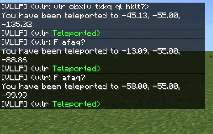 Vllr in Chat: Screenshot