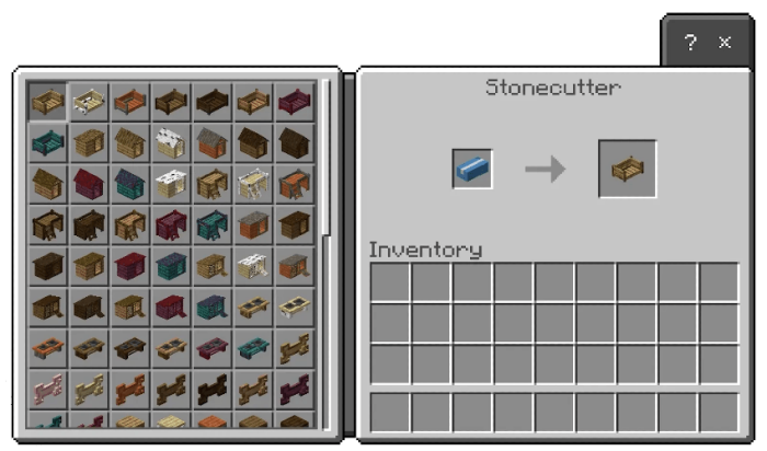 Furniture Recipes