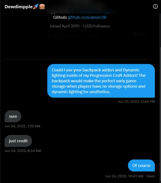 Permission from Dewdimpple