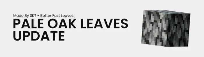 Pale Oak Leaves Update Banner