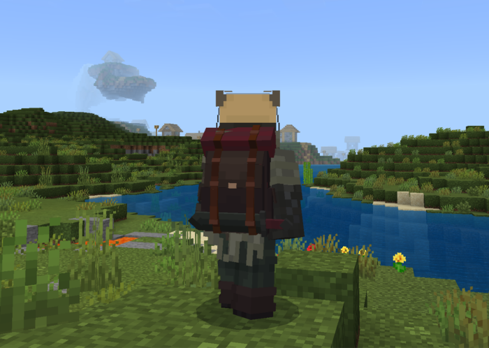 Iron Backpack: Screenshot