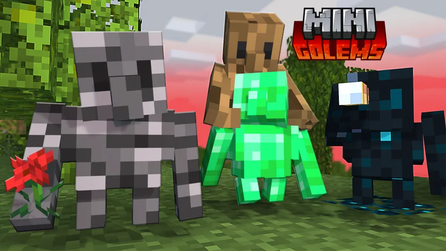 Thumbnail: Minecraft Mini Custom Golems Addon