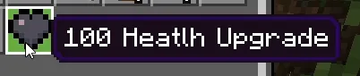 100 Health Upgrade