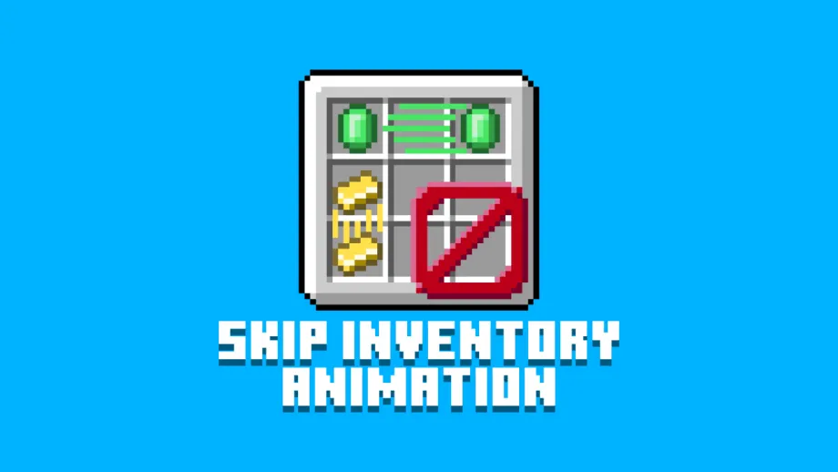 Thumbnail: Skip Inventory Animation